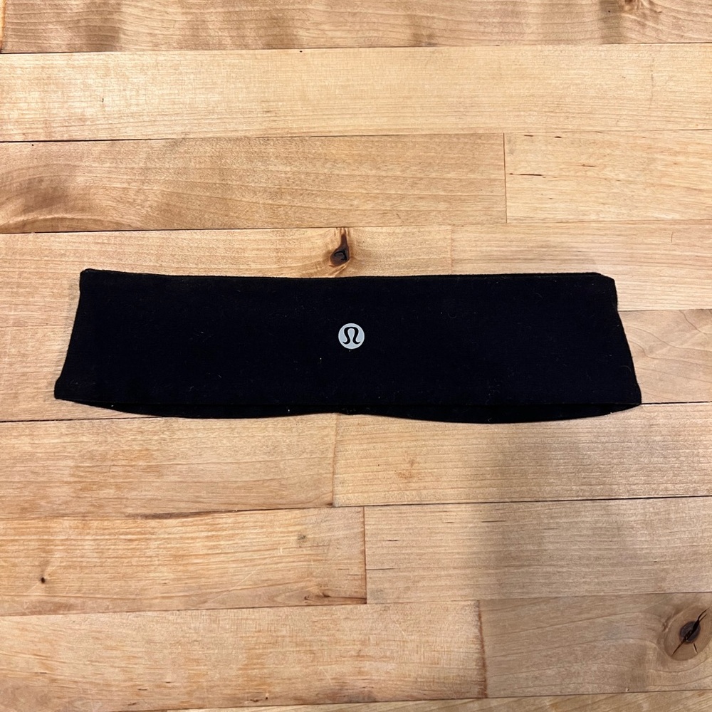 Lululemon Athletica Black Fitness Headband